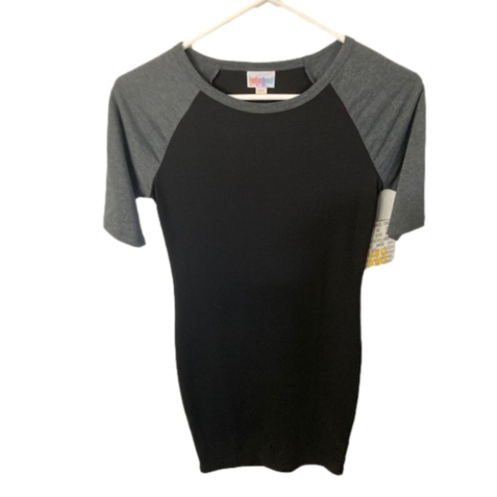 NWT LuLaRoe Women’s Black and Gray Julia Dress
